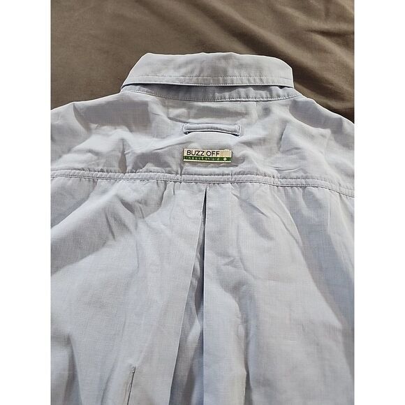 Exofficio Buzz Off Mens Large Outdoor Button Down Shirt Vented‎ Hiking - Picture 10 of 10